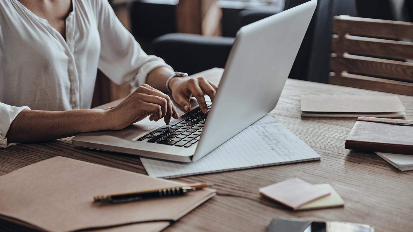 Woman on laptop