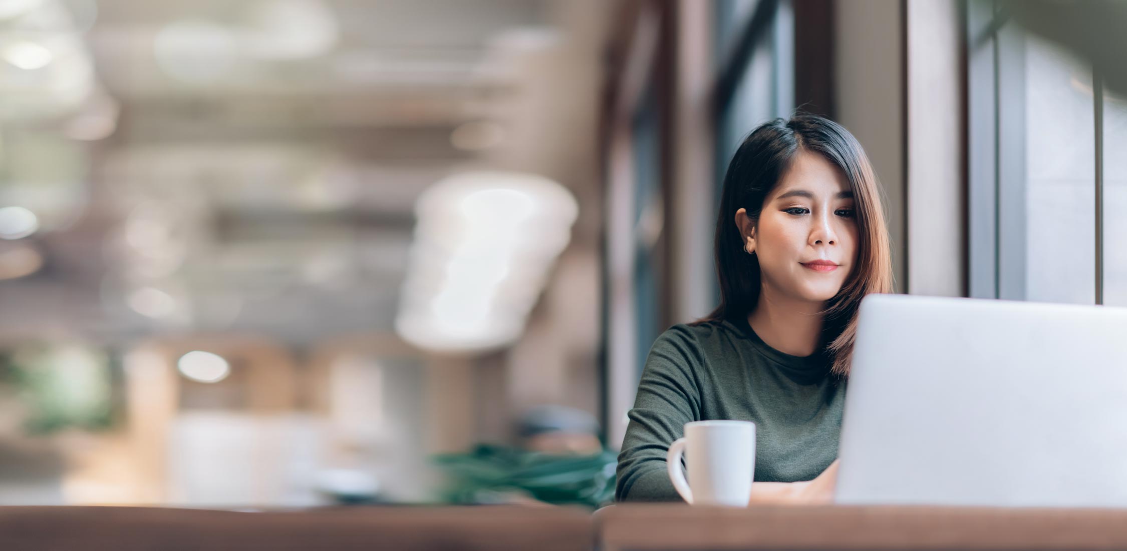 woman on laptop