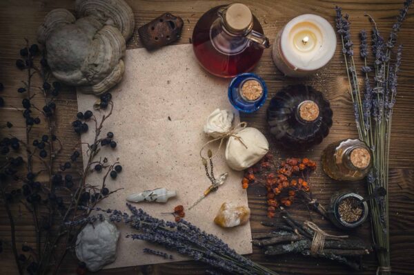 Potions, herbs and crystals
