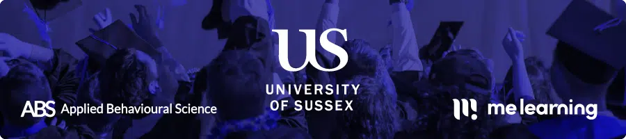 Me Learning and University of Sussex logos