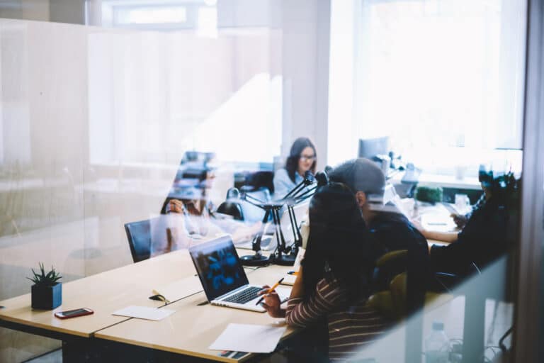 An image of an office