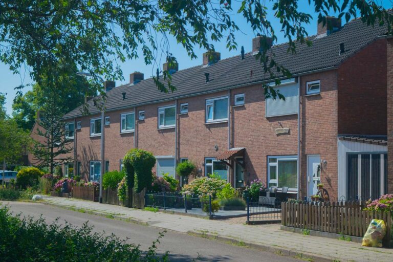 Photo of row of houses