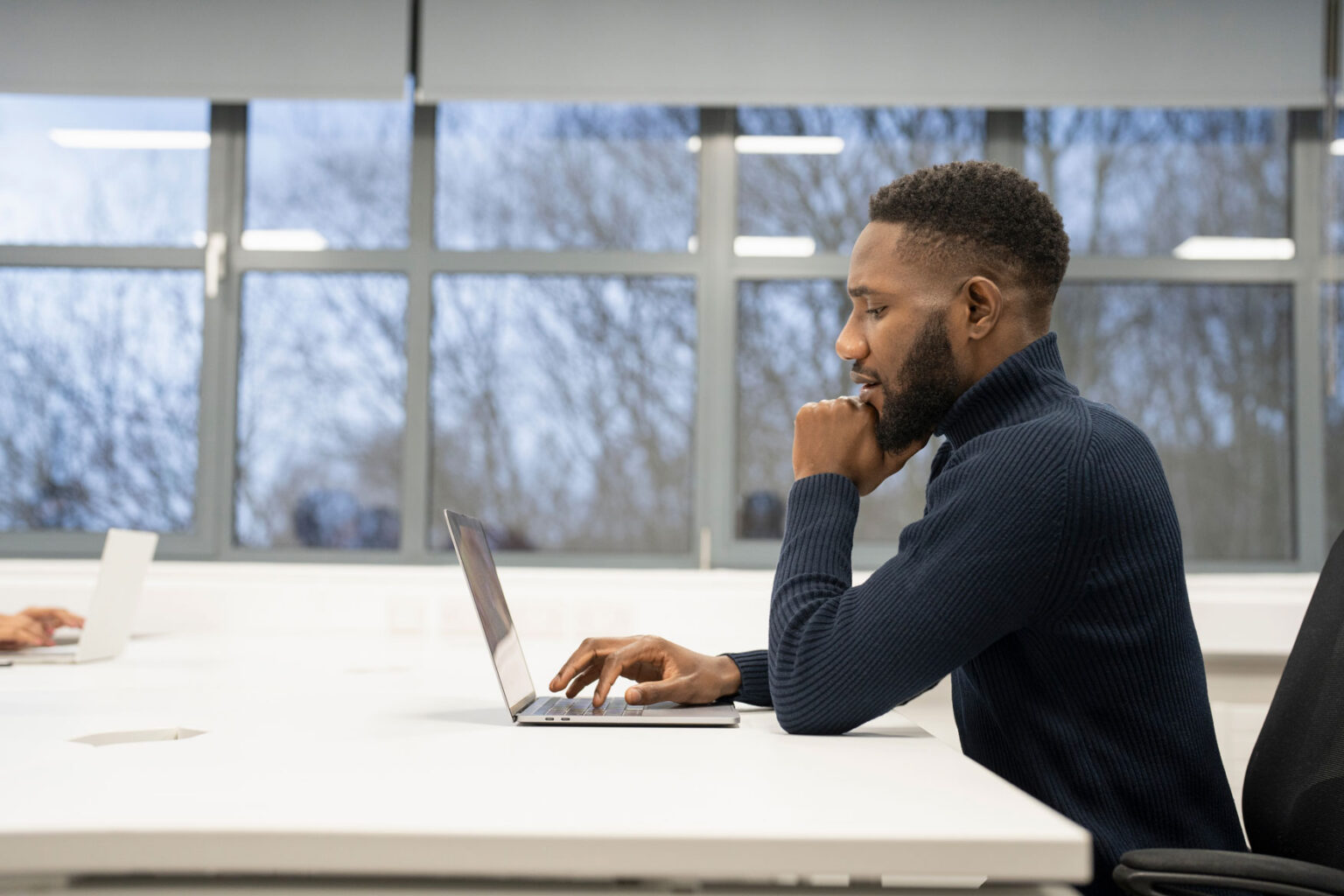 Man on laptop