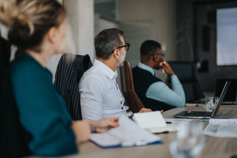 people in meeting room